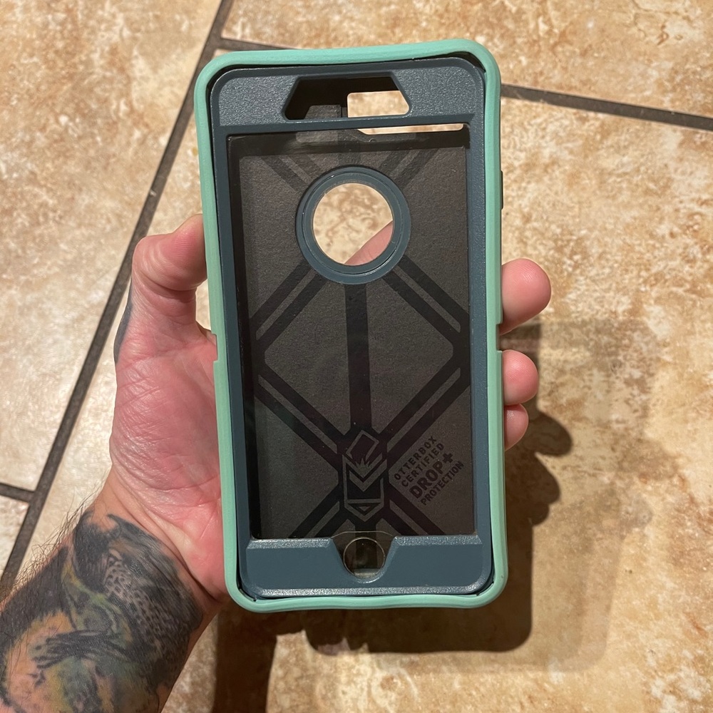 (Used) Otterbox | Teal | For iPhones 7 & 8 Plus